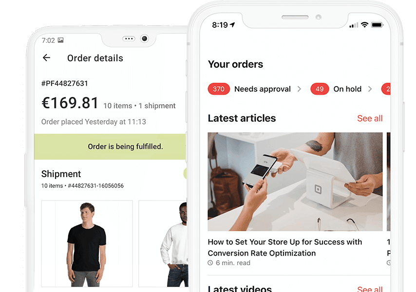 Printful App View