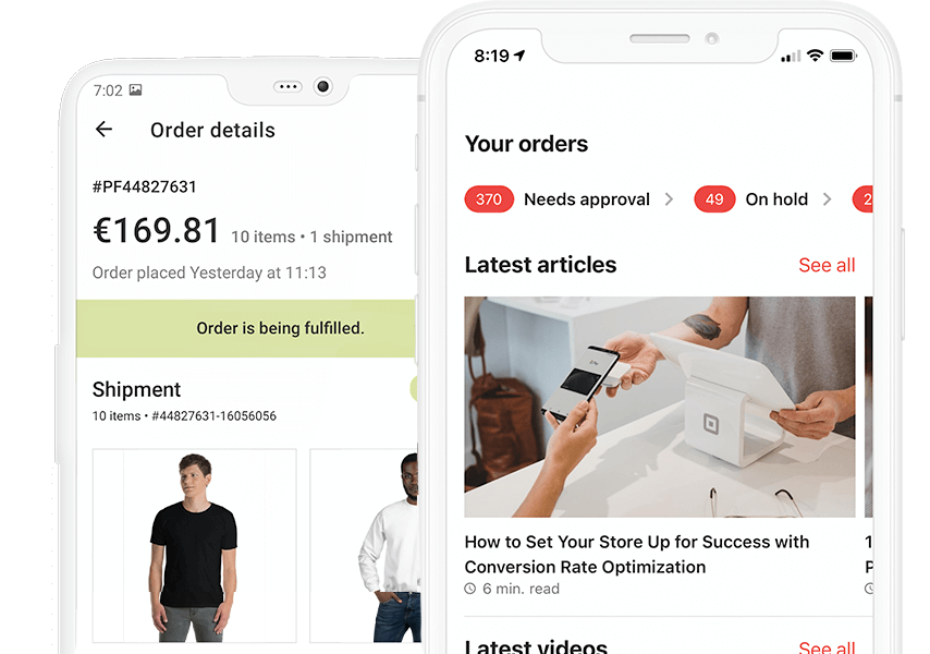 Printful App View
