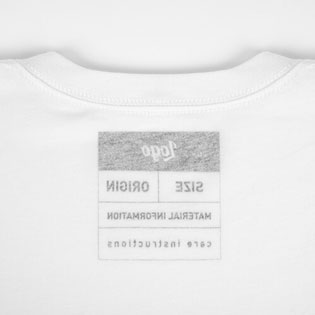 Outside of shirt