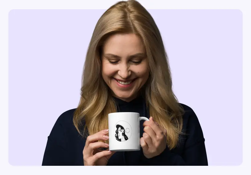 Woman drinking